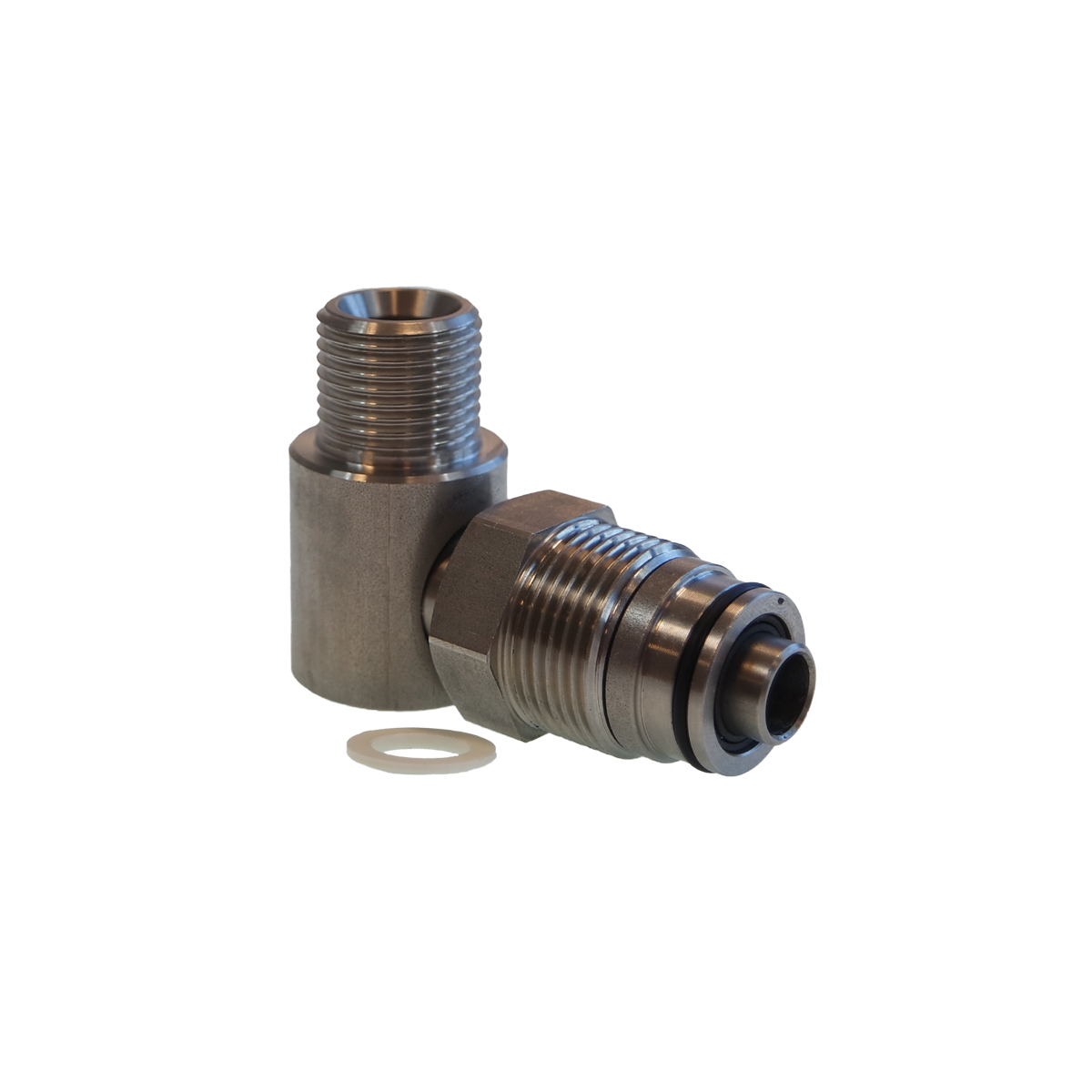 swivel 90 graden voor ramex slanghaspel 600 bar