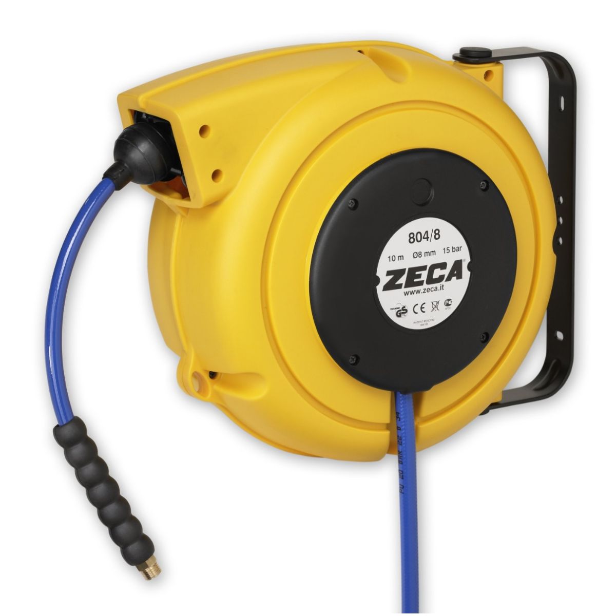Zeca luchthaspel 804/8 10 meter 5/16 inch automatisch oprollend
