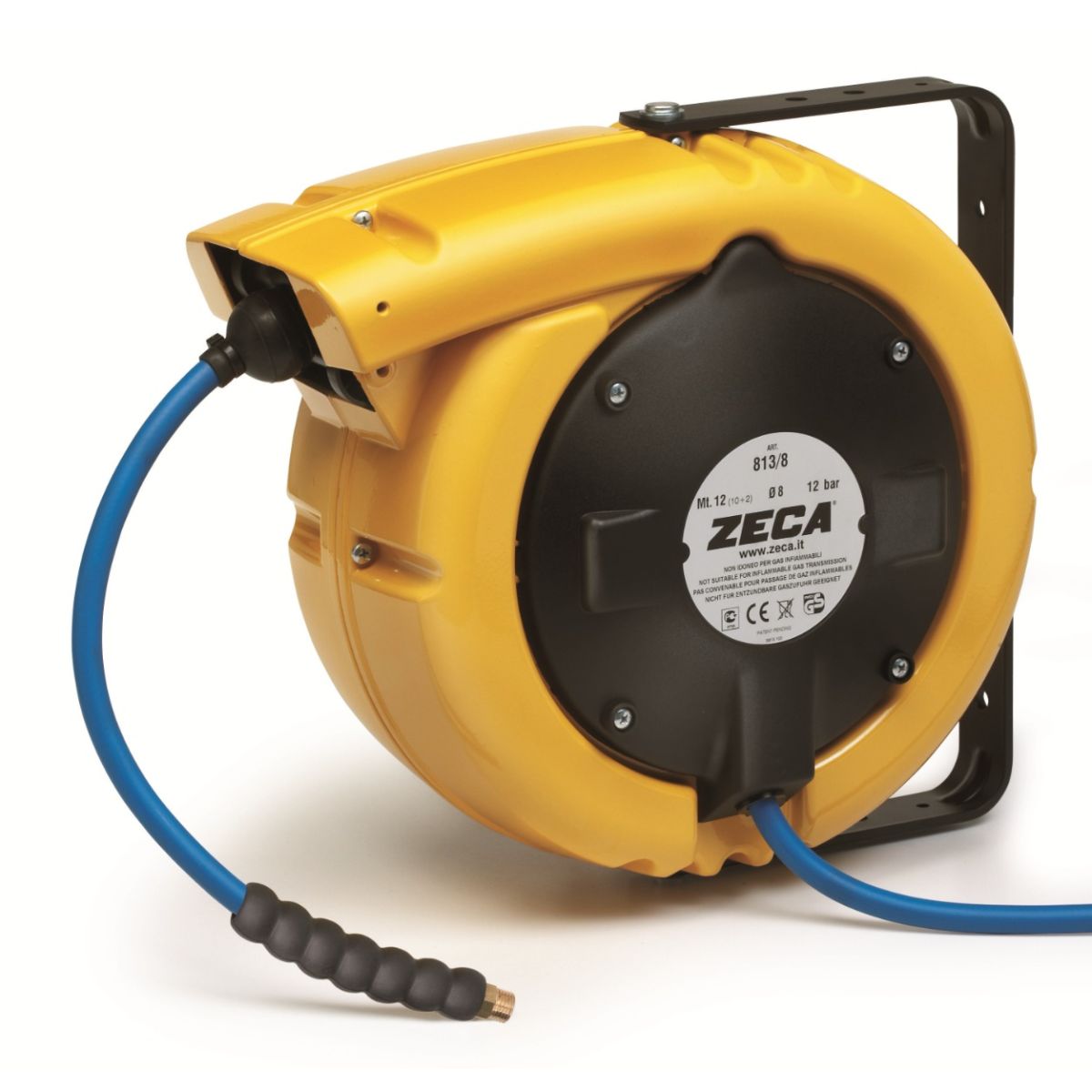 zeca luchthaspel 813/10 9 meter slang automatisch oprollend