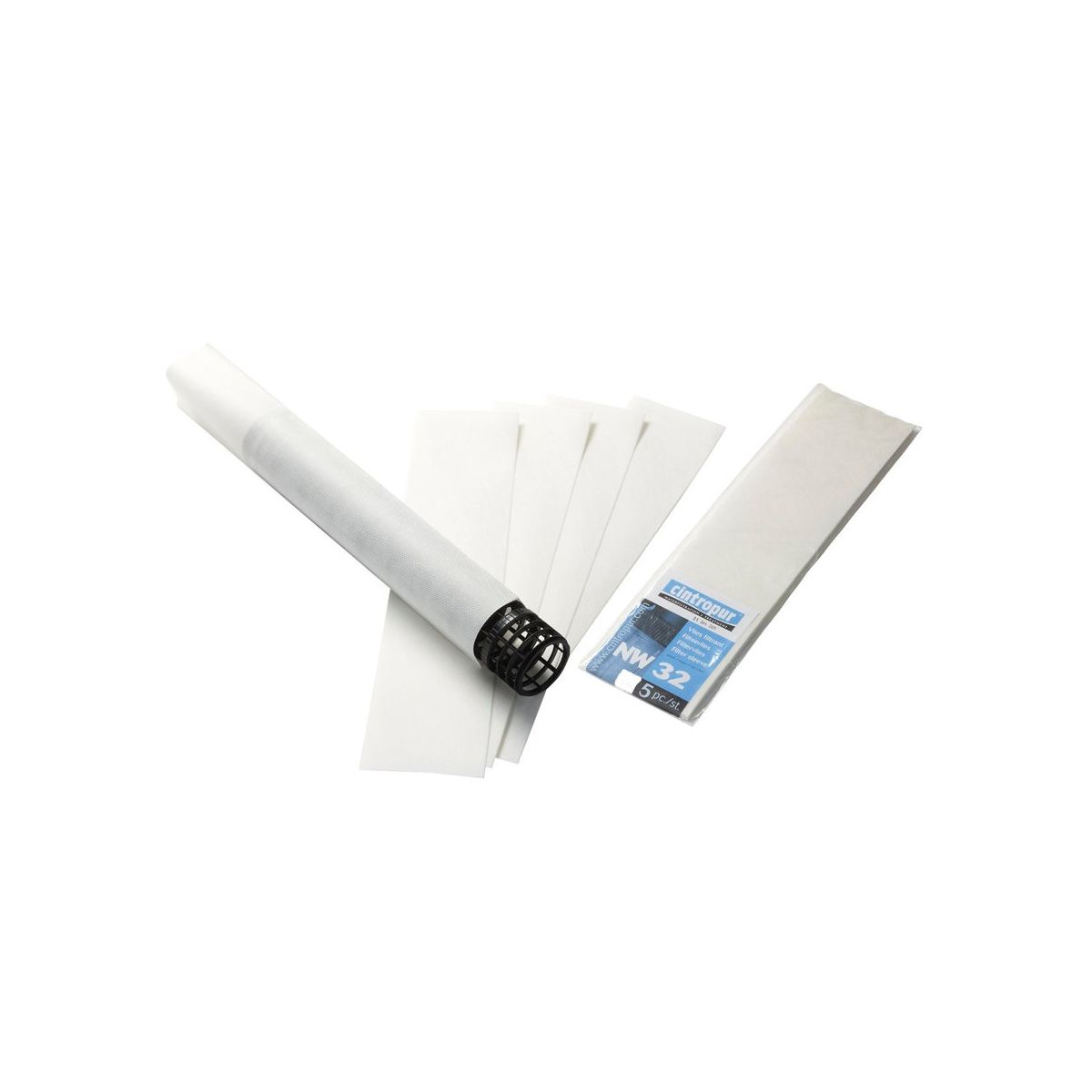 cintropur filtervlies nw32 set 5 stuks waterfilter, uitgepakt