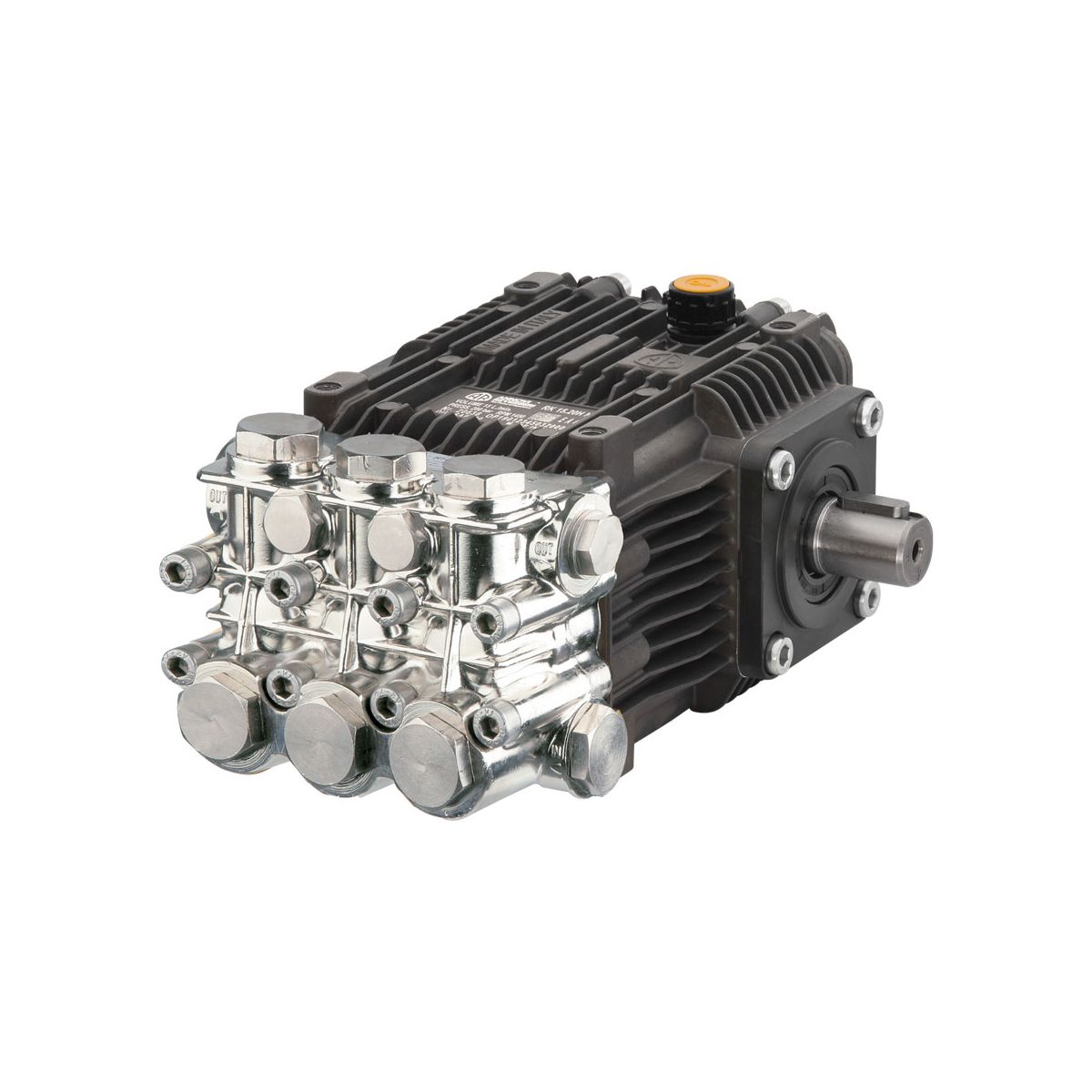 annovi reverberi hogedrukpomp high temperature RHW 15.15 N 22344 serie RHW pompkop messing vernikkeld