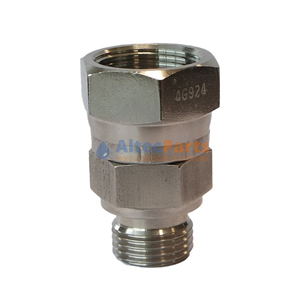 Verloopnippel - RVS - 1/2&quot; bu x 3/4&quot; Wartel - BSP