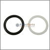 O-ring & Backring 3/8&quot; - Passend in Snap-Tite / Clefitt