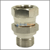 Verloopnippel - RVS - 1/2&quot; bu x 3/8&quot; Wartel - BSP